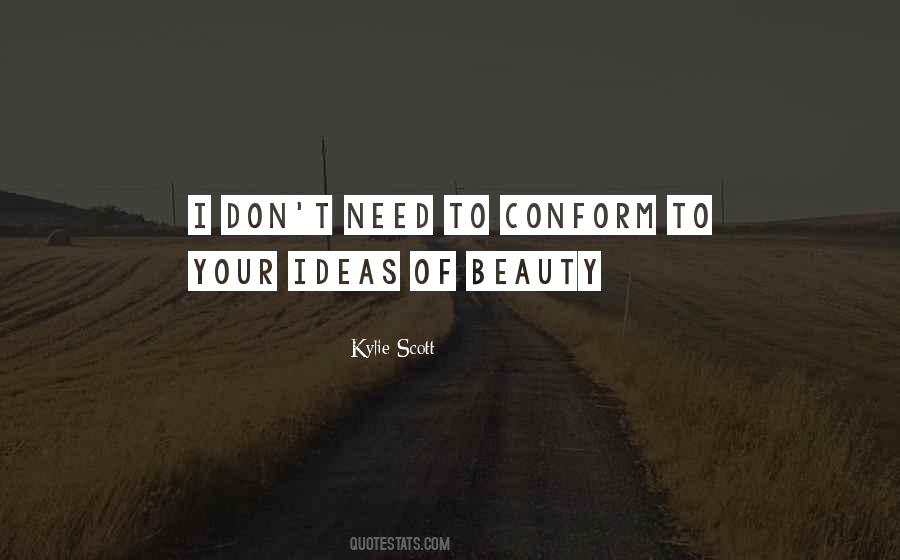 Don't Conform Quotes #308305