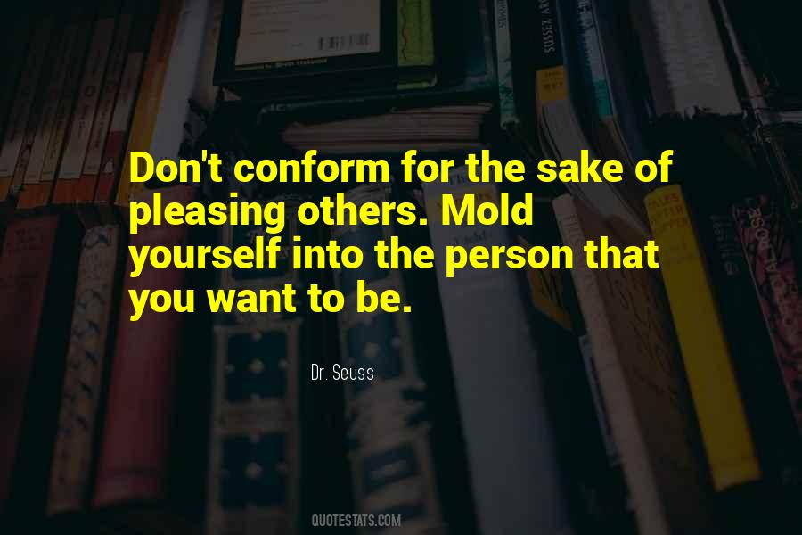 Don't Conform Quotes #433178