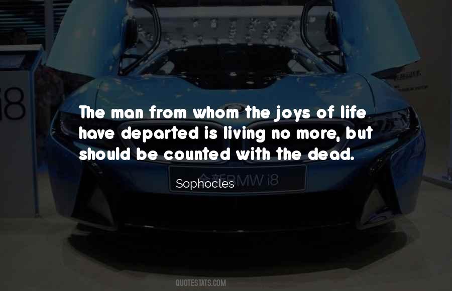 Life Is Living Quotes #143754