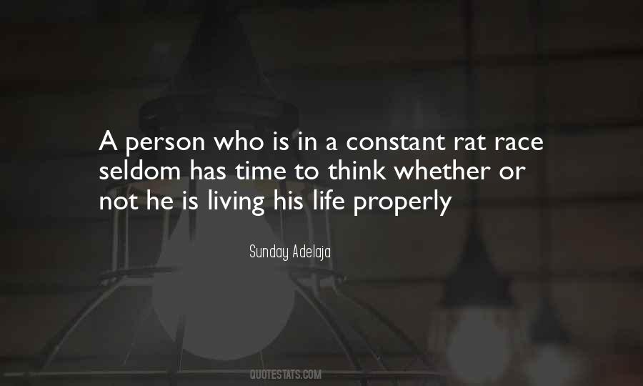 Life Is Living Quotes #4534