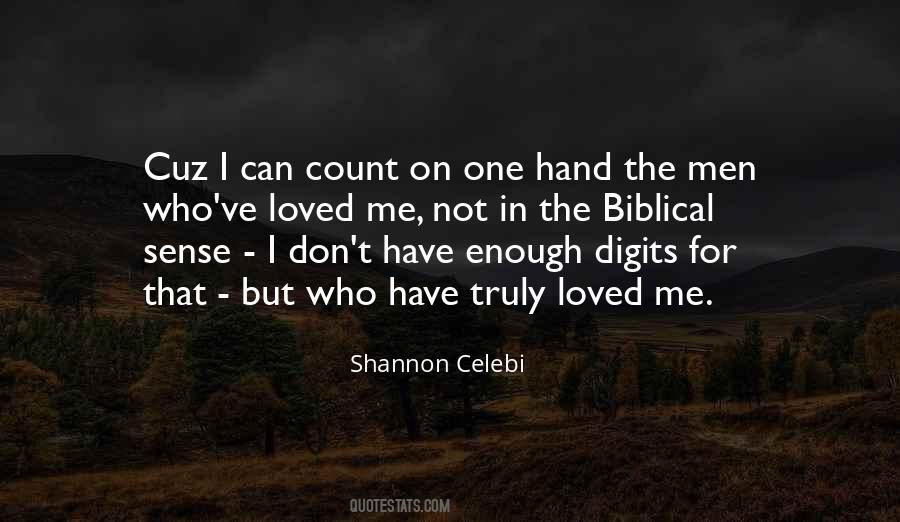 Don't Count On Me Quotes #166771