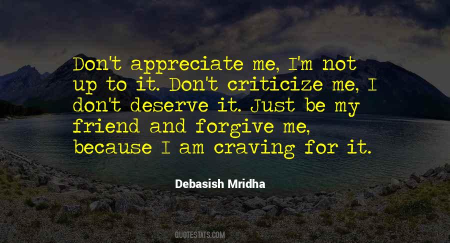 Don't Criticize Quotes #1852002