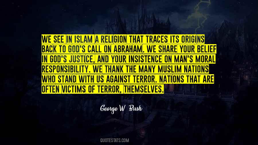 Muslim Belief Quotes #1673607