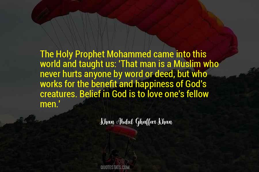 Muslim Belief Quotes #852497