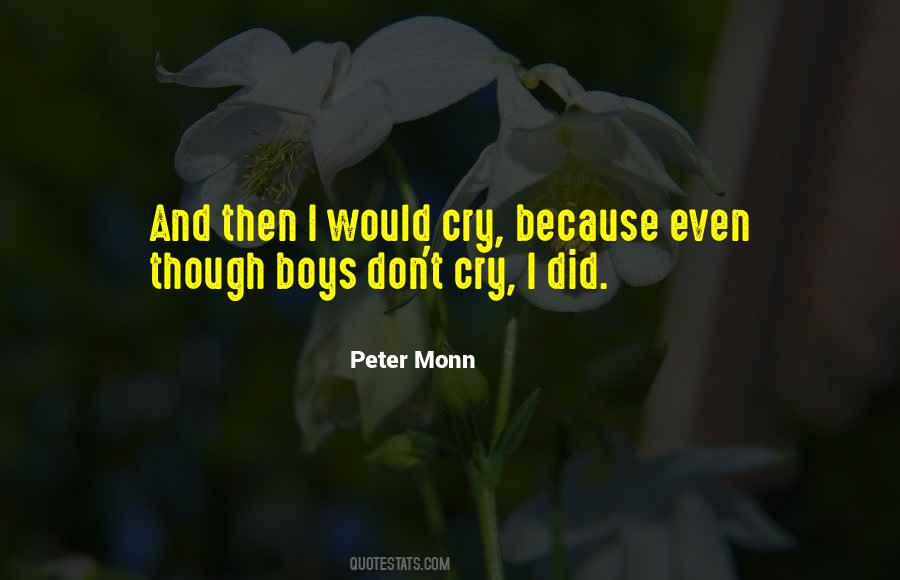 Don't Cry Because Quotes #1679023