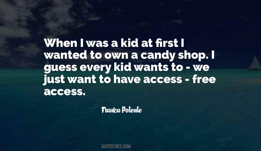 Free Candy Quotes #544697