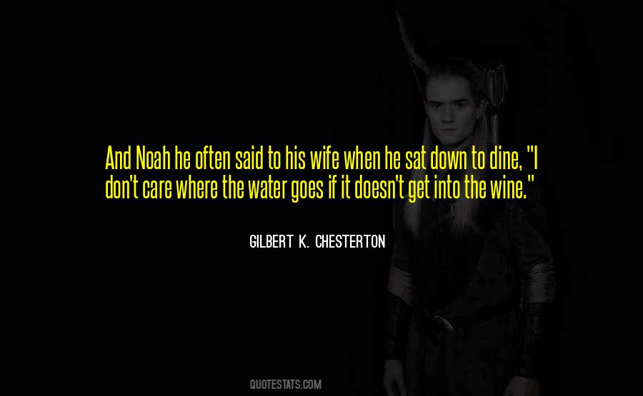 Wife Care Quotes #1448394