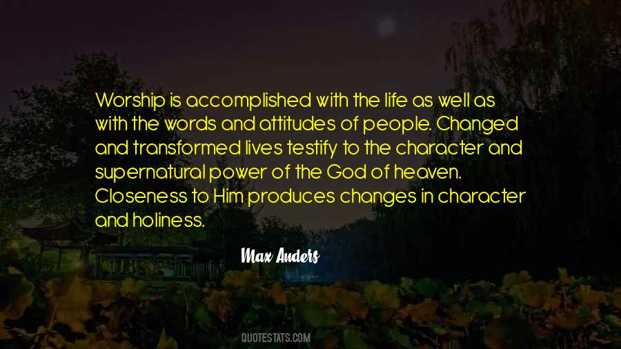 Character Vs Attitude Quotes #605794