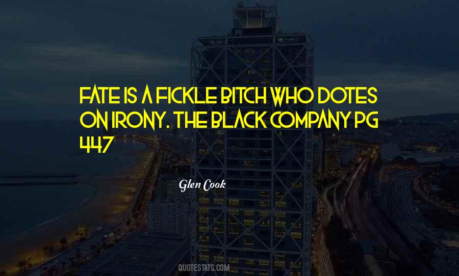 Fate Is Fickle Quotes #153233