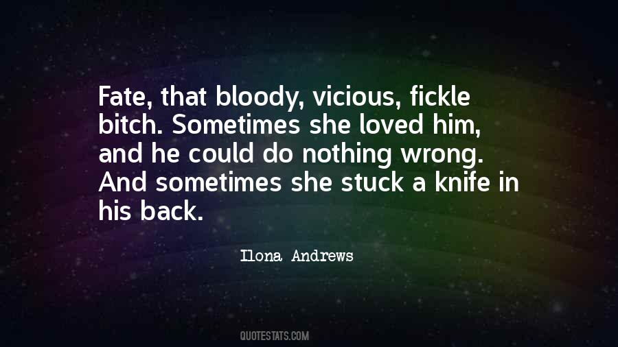 Fate Is Fickle Quotes #1841490