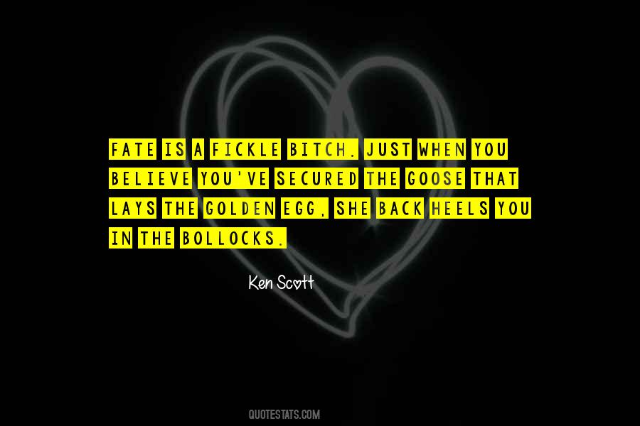 Fate Is Fickle Quotes #355185