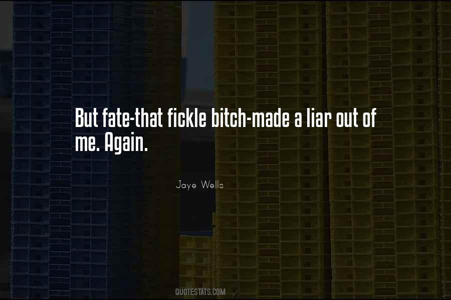 Fate Is Fickle Quotes #866822