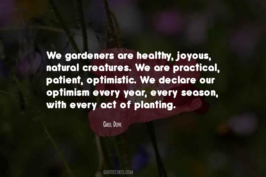 Gardening Joy Quotes #149551