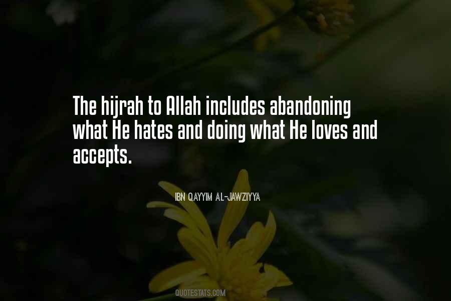 When Allah Loves You Quotes #383939