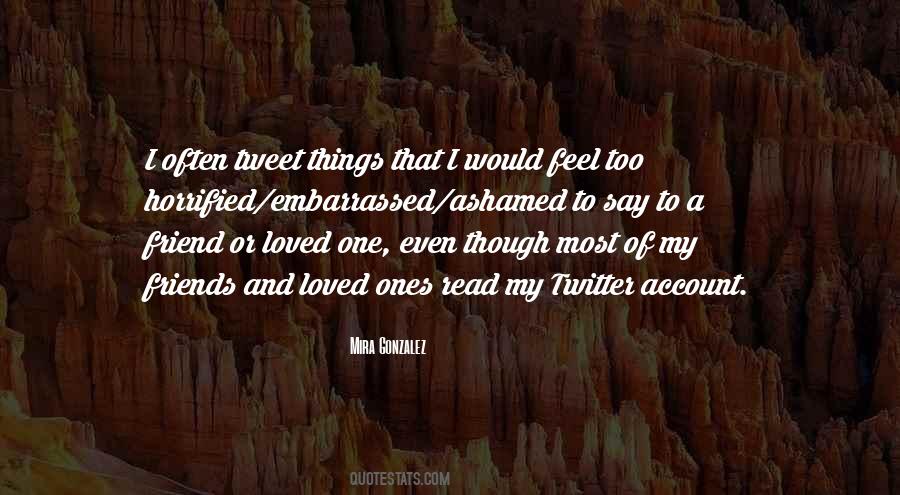 Feel Embarrassed Quotes #335202