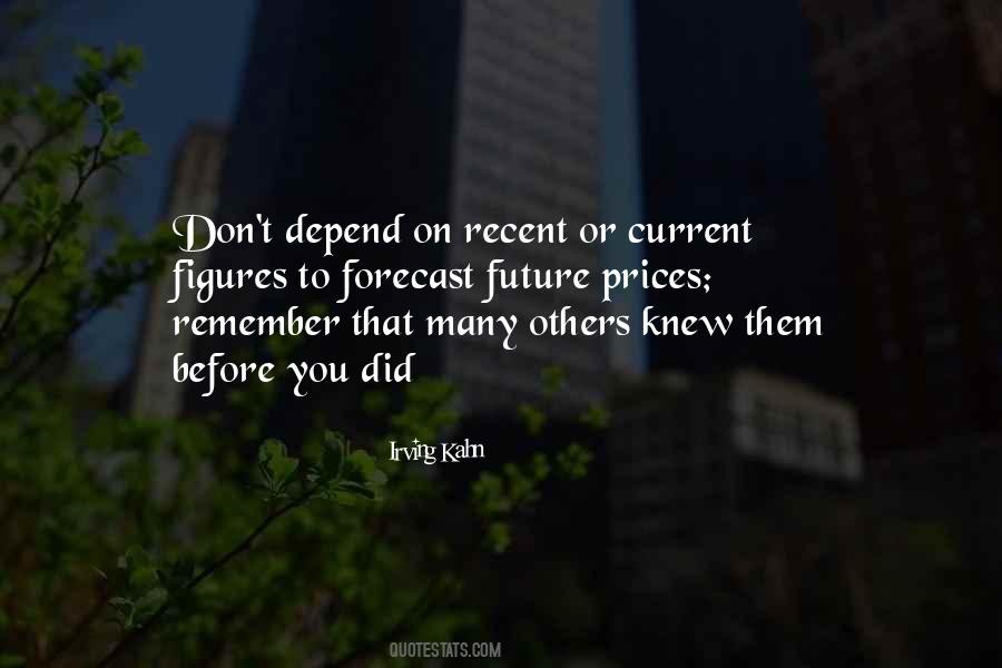 Don't Depend On Me Quotes #297250