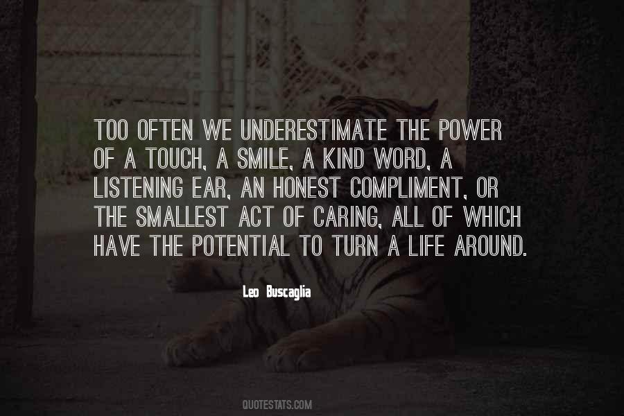 Act Of Caring Quotes #748397