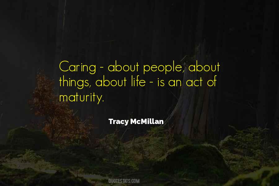 Act Of Caring Quotes #788932