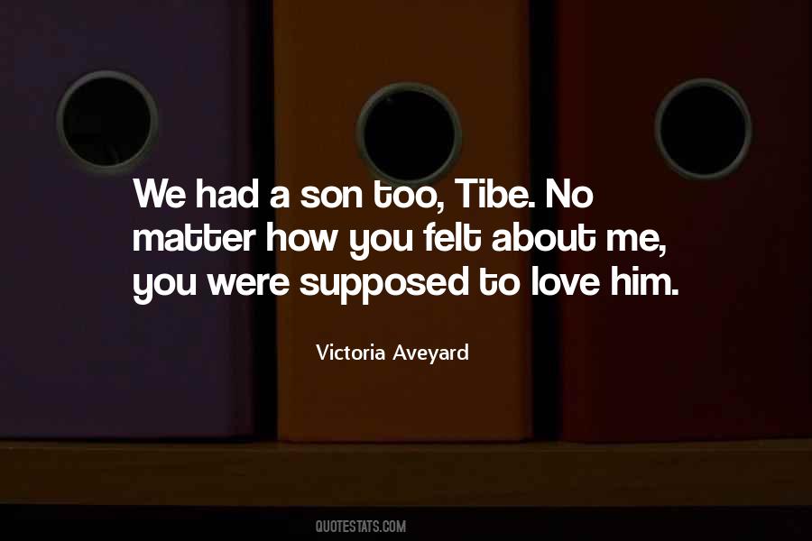 I Love My Son No Matter What Quotes #1718082