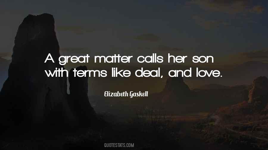 I Love My Son No Matter What Quotes #755176