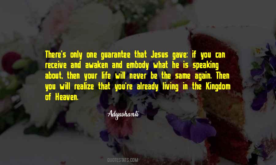 Living In Heaven Quotes #1047972