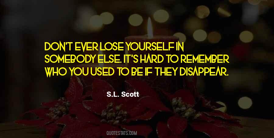 Don't Disappear Quotes #297498