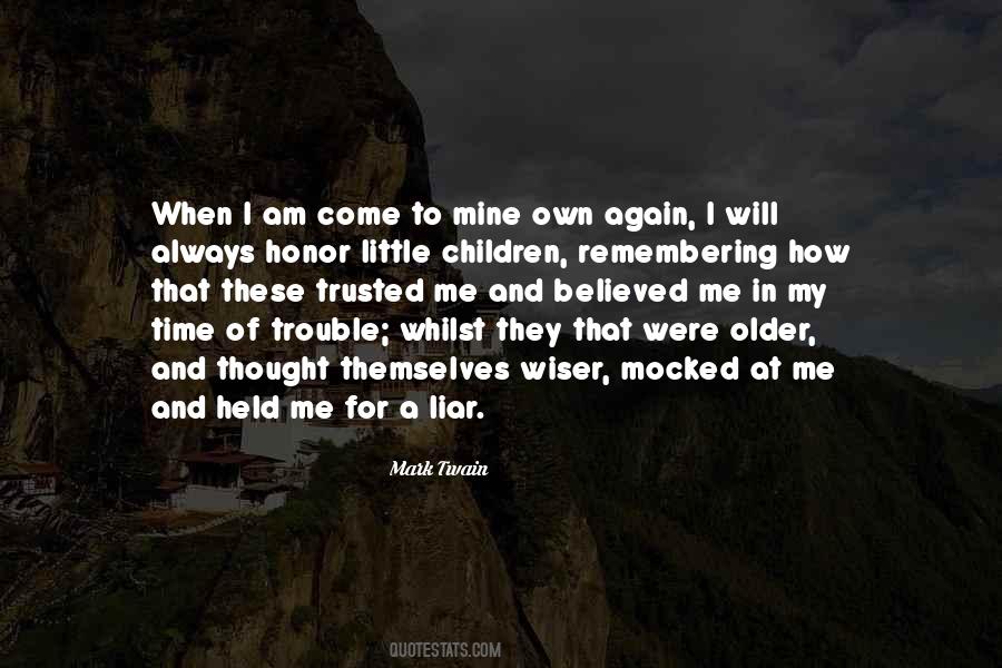 When They Were Little Quotes #1284650