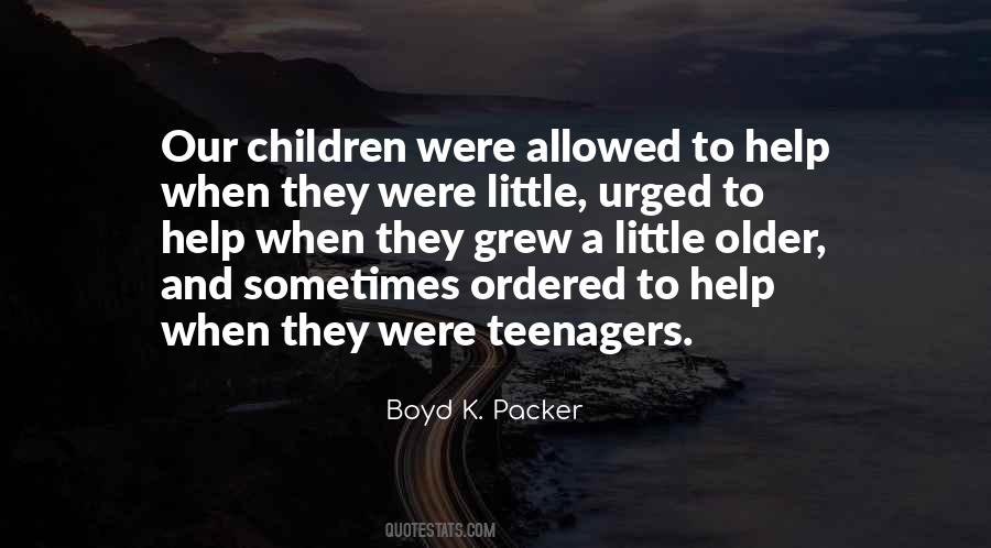 When They Were Little Quotes #768134