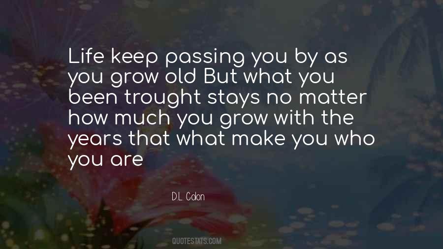 Passing You By Quotes #898300