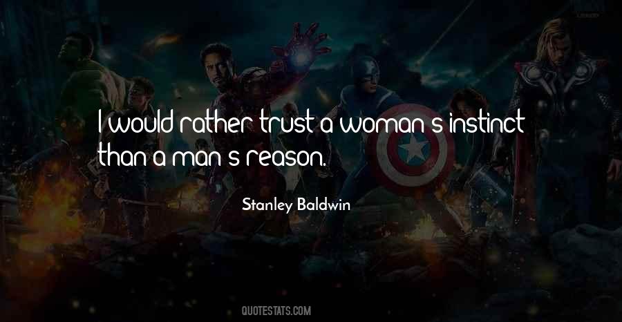 Quotes About Instinct And Reason #1480957