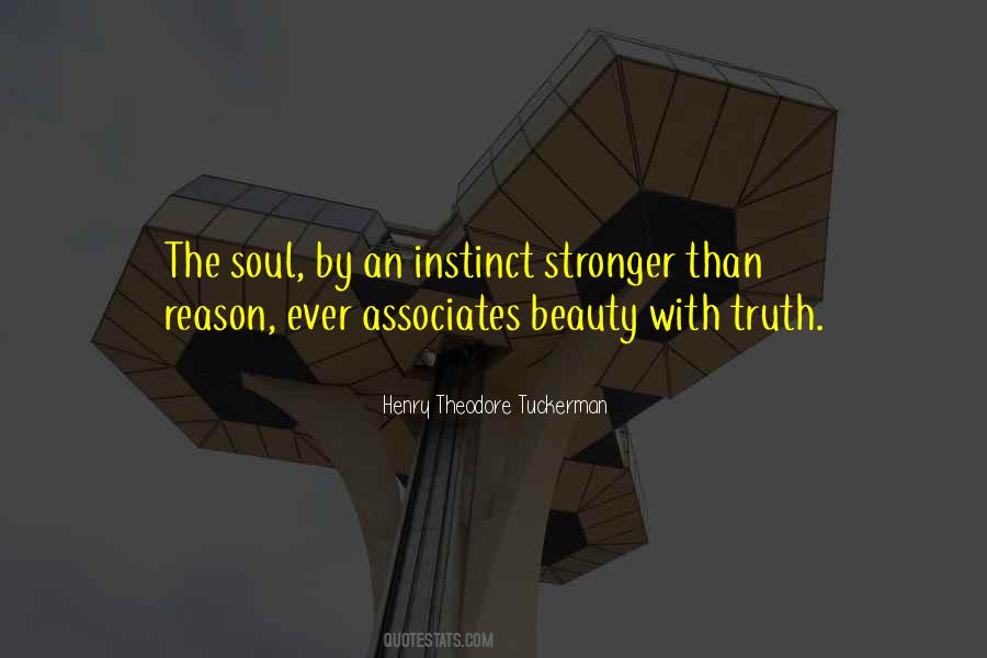 Quotes About Instinct And Reason #1791520