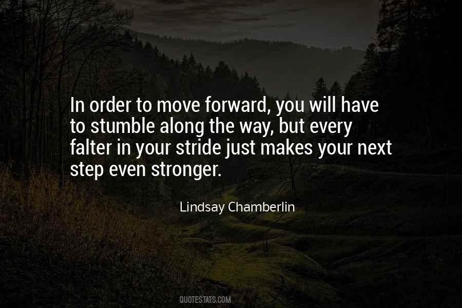 To Move Forward Quotes #1033711