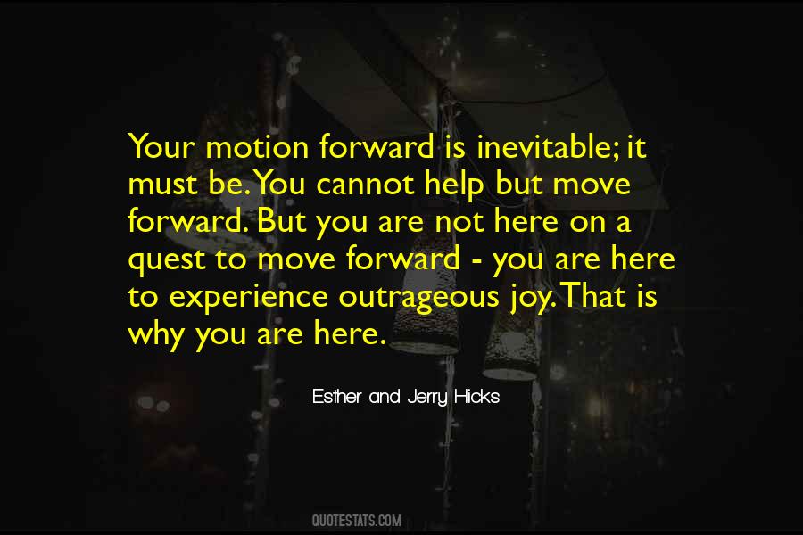 To Move Forward Quotes #1099746