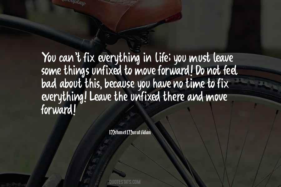 To Move Forward Quotes #1214115