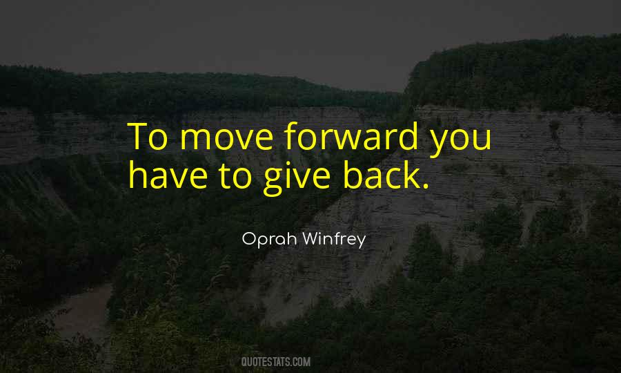 To Move Forward Quotes #943250