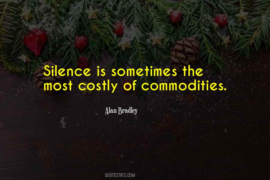 Sometimes Silence Is Quotes #1181581