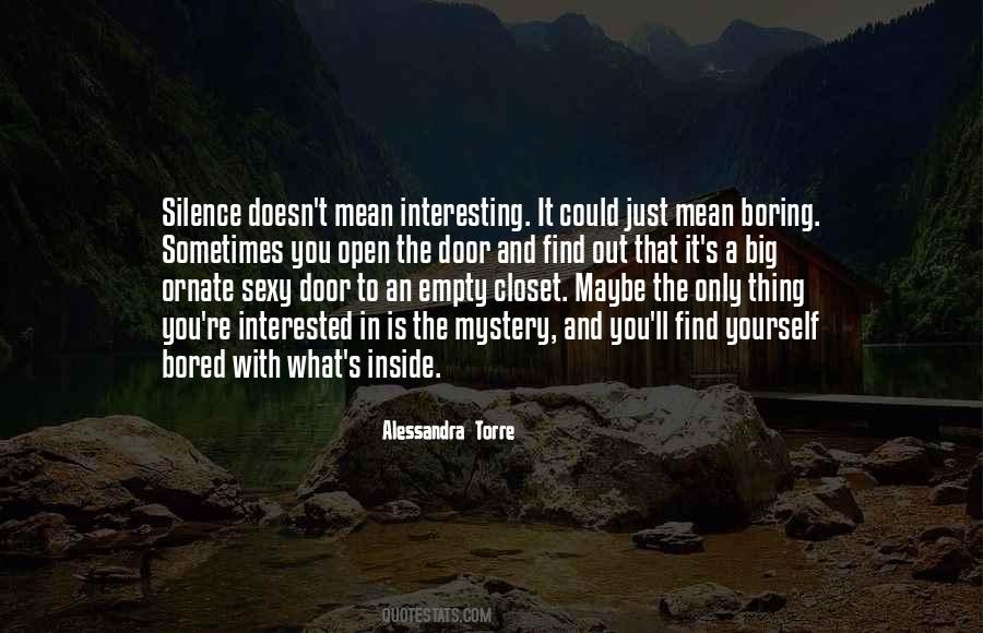 Sometimes Silence Is Quotes #1445098