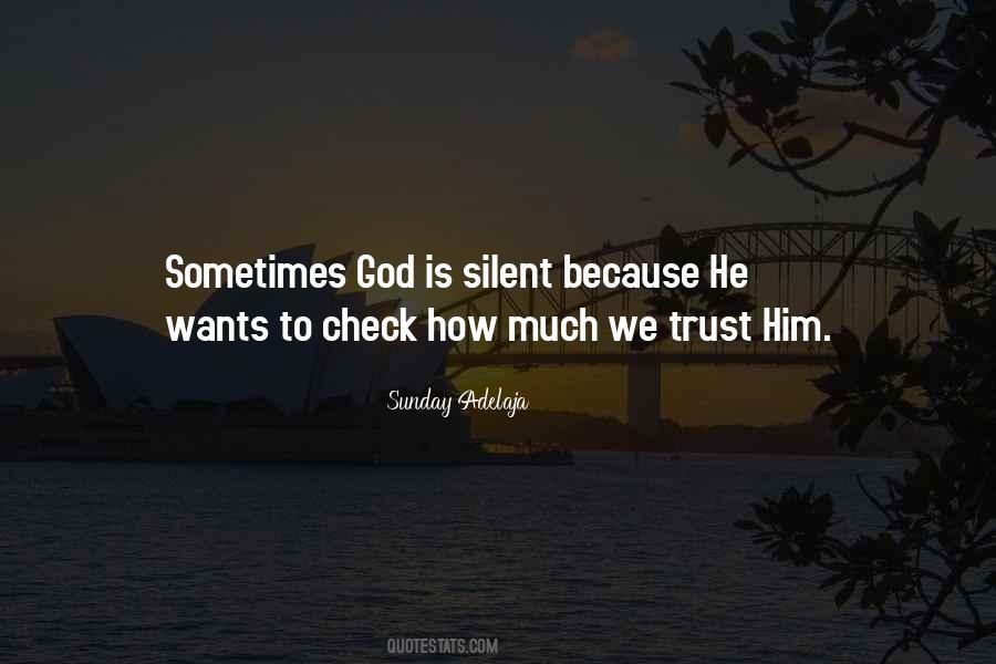 Sometimes Silence Is Quotes #1611018