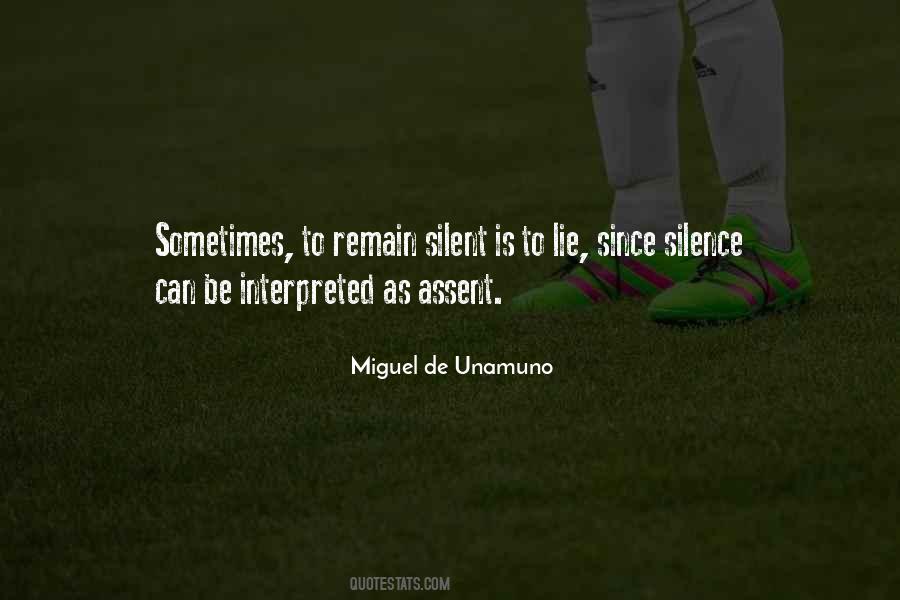 Sometimes Silence Is Quotes #1707174