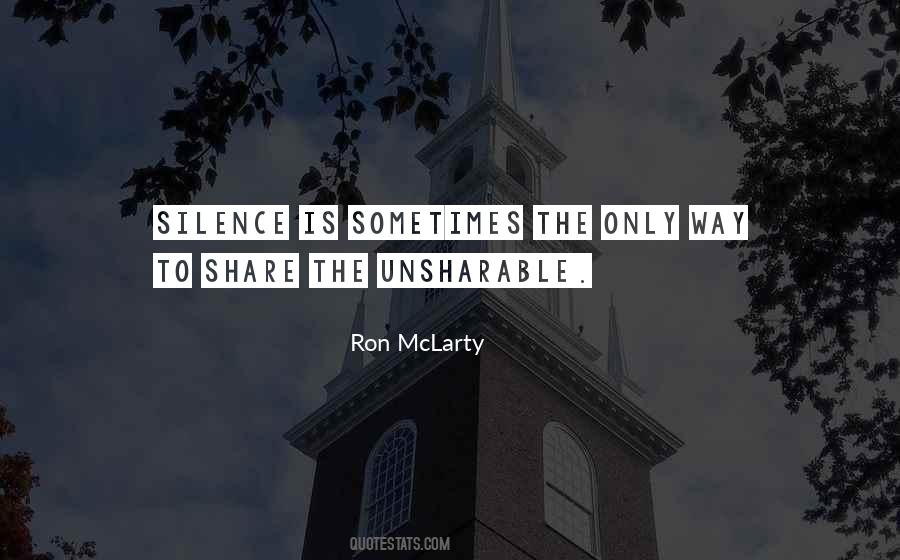 Sometimes Silence Is Quotes #192402