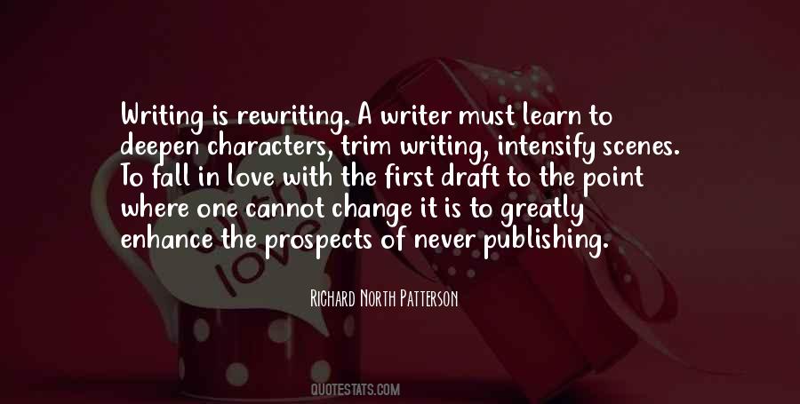 Quotes About Fall In Love With A Writer #723216