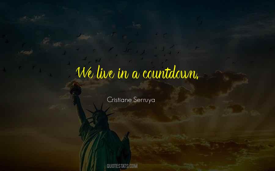 Countdown Is On Quotes #1513820