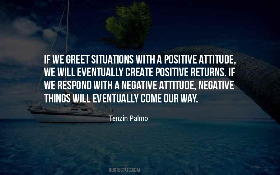 How Do You Respond To Situations Quotes #1507003