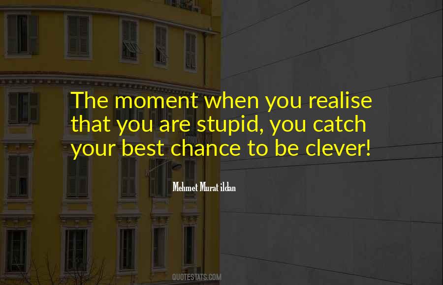 When You Are Stupid Quotes #1761161