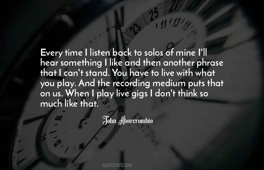 Time Please Stand Still Quotes #1876408