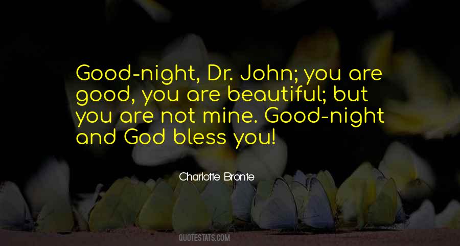 Good Night May God Bless You Quotes #279043