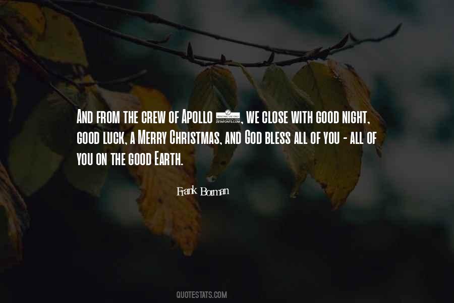 Good Night May God Bless You Quotes #327038