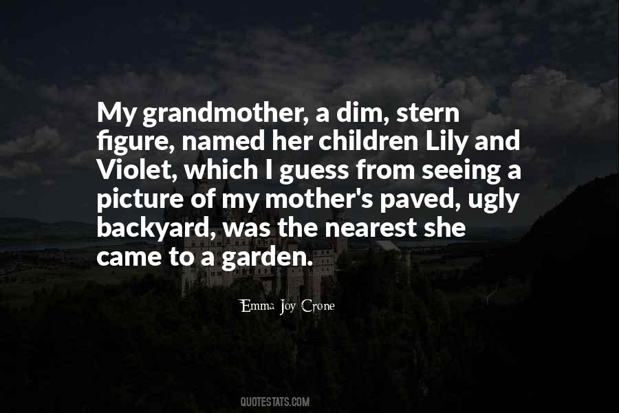 To My Grandmother Quotes #1622148