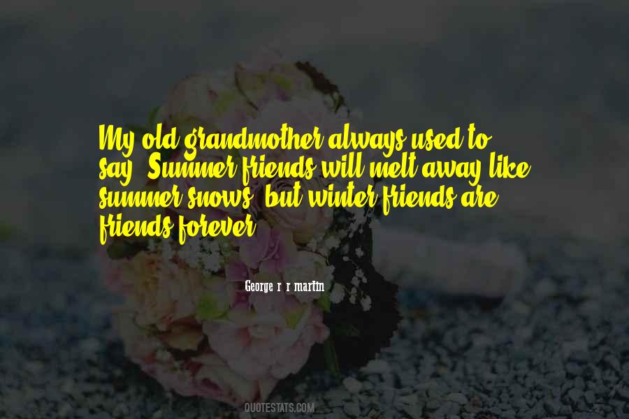 To My Grandmother Quotes #911767