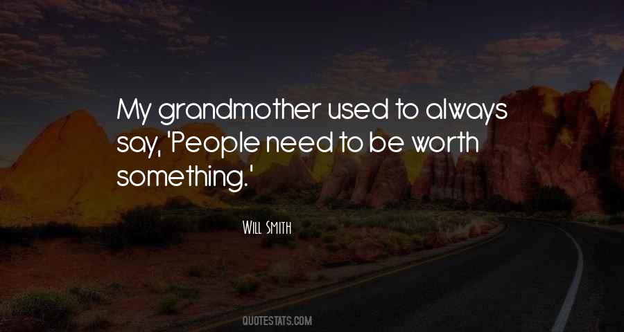 To My Grandmother Quotes #984670